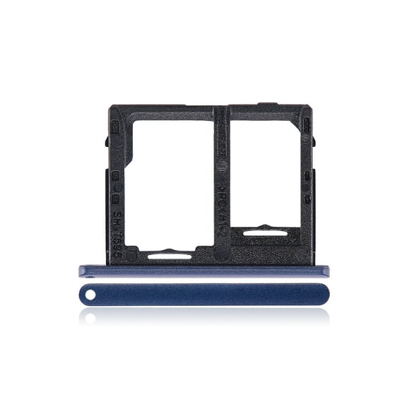 Replacement Sim Card Tray Compatible For Samsung Galaxy Tab A 10.5" (T595) (LTE Version) (Blue)