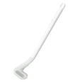 thumbnail image 2 of Toilet Sculpted Piece Brush Cleaner, Silicone Scrubber, 15inExtended Handle, Golf Profile, White, Bathroom Scrubbing, Hanging Hook 1 Pc, Toilet Sculpted Piece Maintenance, 2 of 6
