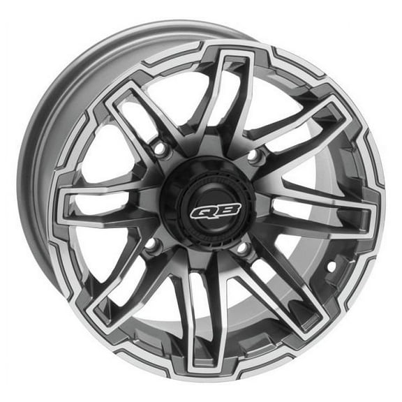 QuadBoss Stryker ATV UTV Black Wheel Rim 14x7 4 3 4/156 608467