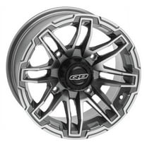 QuadBoss Stryker ATV UTV Black Wheel Rim 14x7 4 3 4/156 608467