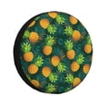 thumbnail image 2 of Balery Pineapples with Palm Leaves Tire Covers - Tough Tire Wheel Protector for Truck, SUV, Trailer, Camper, RV -15 inch, 2 of 8