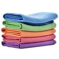 thumbnail image 1 of Jinsinto 6 Pcs Chiffons Écailles de Poisson Super Absorbants en Microfibre Chiffons de Nettoyage Réutilisables pour Essuyage de Verre, 1 of 4