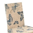 thumbnail image 4 of 8 Piezas Estiramiento Corto Extraíble Silla Cubierta Para Tarjetas Mariposa Fanmusic Slipcovers, 4 of 5