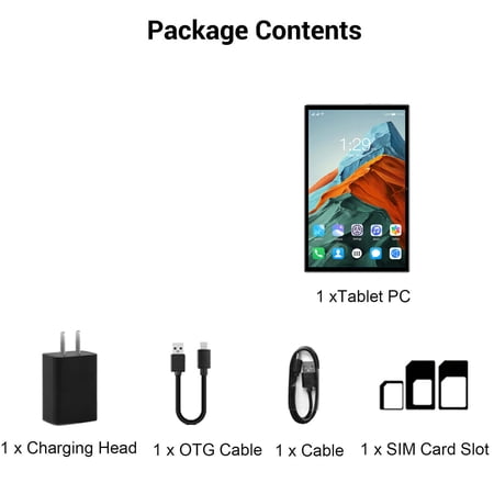 2024 10.1 In Android 13 Tablet PC 16GB+256GB 8-Core Dual Camera 5G WiFi+Dual SIM