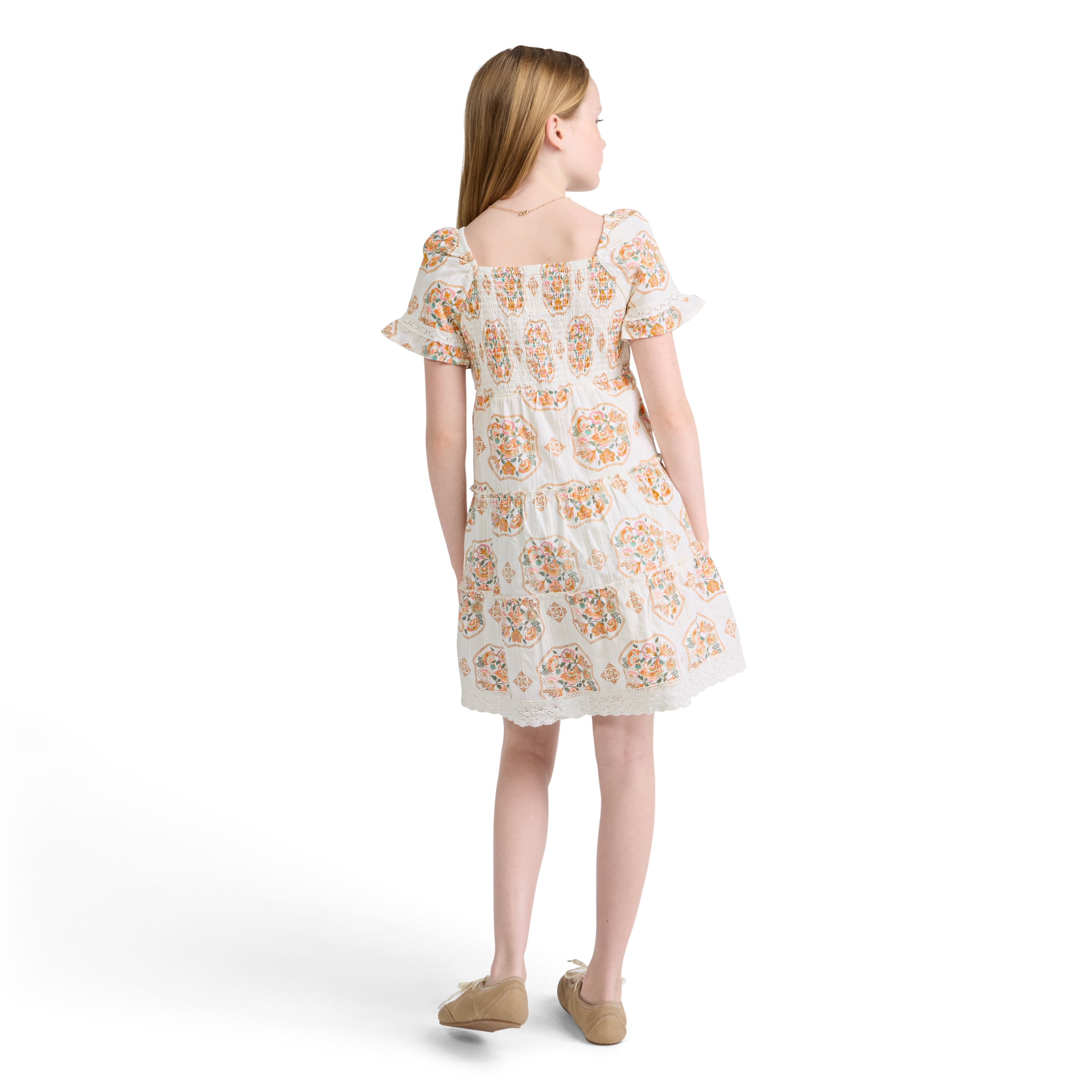 Levi's Girls Tiered Pintuck Dress, Sizes 7-16