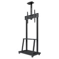 thumbnail image 2 of Soporte Para TV Con Ruedas De 32 A 75 Pulgadas Audiobahn AFT3275R Negro Nuevo, 2 of 5