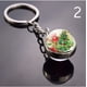 thumbnail image 1 of Llavero Luminoso Árbol Portátil Llavero Bolas De Cristal Llavero Colgante Regalos Para Niños Hermanas Y Amigos Inevent AP007457-07, 1 of 6