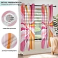 thumbnail image 3 of Yayeee Window Curtains Set of 2 for Living Room Light Filtering 63"x42", Swirling Lines, 3 of 7