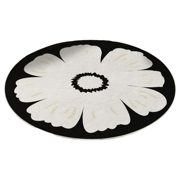 Alfombras de baño, alfombras para sala de estar, alfombra de área, alfombra de baño redonda grande para sala de estar, alfombras antideslizantes para habitación infantil, alfombra lavable de fondo par