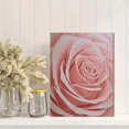 thumbnail image 2 of UXIEQU Textured Rose Painting Canvas Wall Art Print 15.75x11.81 Inches, 2 of 8