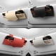 thumbnail image 2 of Scienceny Coche Sun Shadow Gafas Clip Cuero Auto Gafas de sol Anteojos Estuche Automotriz Interior Tarjeta Montura Titular Gris Type2 NO2 Scienceny VI015530-03, 2 of 6
