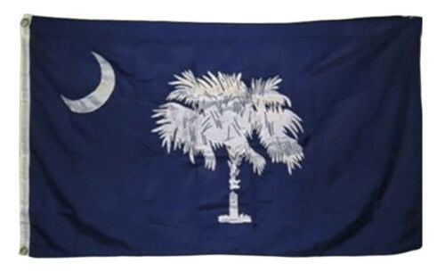 3x5 State of South Carolina SC Flag 3'x5' Banner Brass Grommets nylon printed 