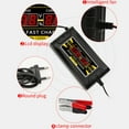 thumbnail image 3 of Kohagoki    Intelligent Car Battery Charger 12v 6A/10A 20-150AH Automatic Smart Fast Battery Charger LCD Display Souer Charger for Motorcycle Battery EU PLUG, 3 of 8