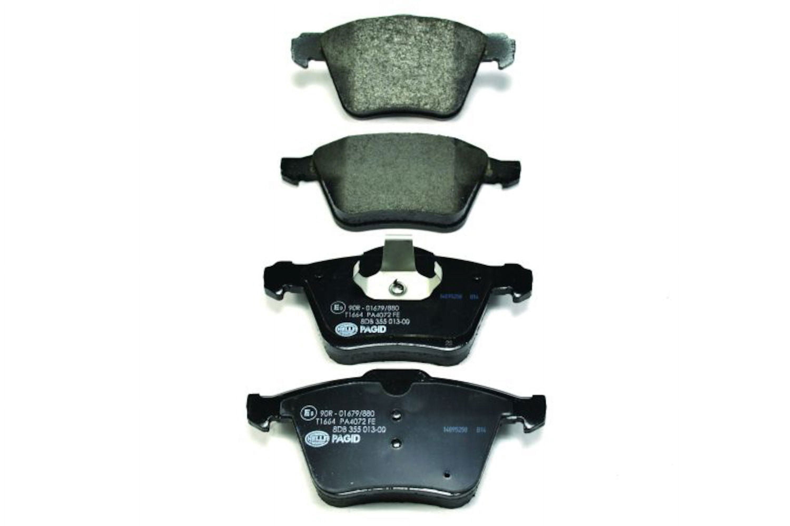 Hella 355013001 Disc Brake Pad Fits select: 2011-2018 VOLVO S60, 2008-2016 VOLVO XC70