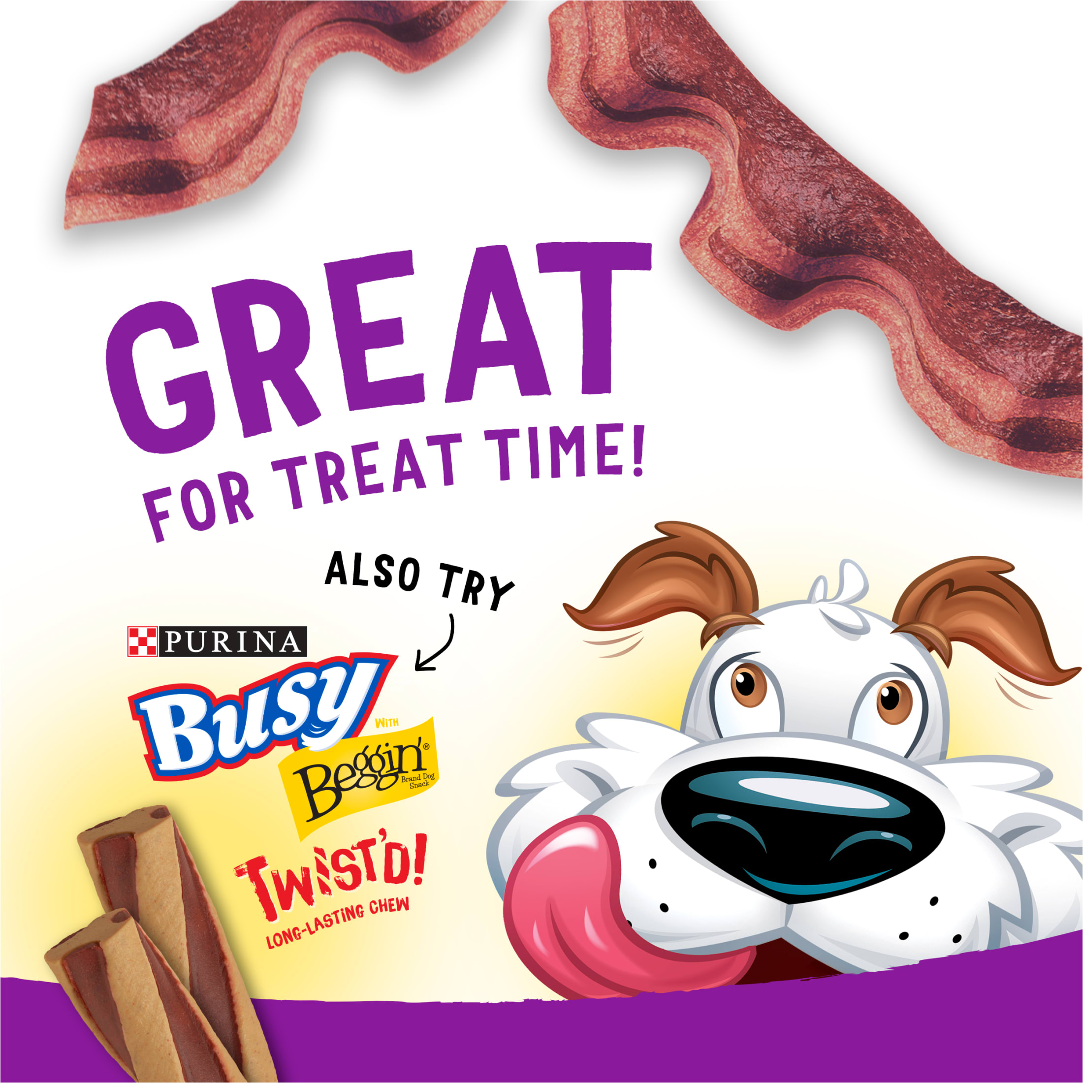 Purina Beggin' Strips Bacon & Beef Dog Treats, 40 Oz photo 4