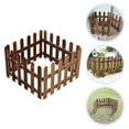 thumbnail image 3 of Eease 1Pcs Wooden Picket Fence Border Xmas Tree Decor for Home & Wedding, 3 of 7