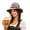 Gray, variant on Levmjia Womens Bavarian Hat Traditional Oktoberfest German Flag Decor Lightweight Adjustable For Beer Festival Themed Party Halloween Costume Summer Daily Wear