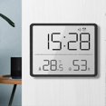 thumbnail image 4 of Slim Lcd Screen Electronic Digital Clock Can Be Hung On The Wall Back With Magnetic Suction Can Be H P2025011033 26-27s, 4 of 5