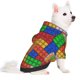 thumbnail image 2 of Fotbe Colorful Building Blocks A Sudadera con Estampado para Perros Pequeños – Suéter con Capucha para Mascotas, Tela Suave de Forro Polar con Bolsillo-Small, 2 of 7