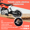 thumbnail image 2 of Mini Moto Cross Eléctrica Infantil Honey Whale BDQ-6988 Rojo, 2 of 7