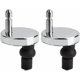 thumbnail image 1 of Compatible con la mayoría de los asientos estándar, incluye sistema de bajada automática para una fácil instalación Kit de fijación de asiento de inodoro universal, 1 of 4