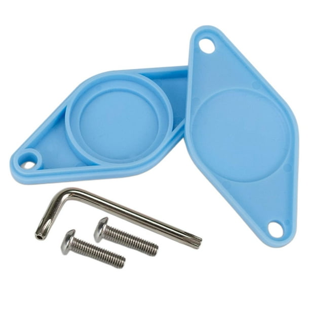 Funda protectora para localizador de bicicletas, portátil, antipérdida y resistente. Azul