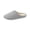 Gray, variant on Women Solid Plain Woven Open Toe Platform Slide Slippers, Smooth Elastic Material, Thick Cloud Cushion Footbed, Deep Lug Anti Slip Outsole, Minimalist Casual Silhouette for Winter Daily,White 7.5