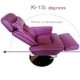 thumbnail image 4 of INTBUYING Facial Beauty SPA Chair for Salon Beauty Physiotherapy Facial SPA Tattoo Home Office Pneumatic Lifting Load 440LB Purple, 4 of 11
