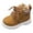 Khaki, variant on Quealent Boys Girls Snow Boots Winter Slip On Warm Furry Lined Shoes Lightweight Water-Resistant Cold Weather Boot (Little Kid/Big Kid) White for Size 5