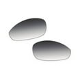thumbnail image 2 of Vonxyz Grey Gradient Polarized Lenses Replacement for Oakley Straight Jacket 2007 Sunglass, 2 of 5