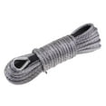 thumbnail image 1 of koolsoo 6mm x 15m Synthetic Fiber Winch Line Cable Rope for ATV UTV Boat Repairable Grey, 1 of 9