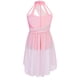 thumbnail image 4 of Vestido de patinaje sobre hielo para niñas, trajes de baile de salón, leotardo de gimnasia, ropa de baile lírica contemporánea, 4 of 5