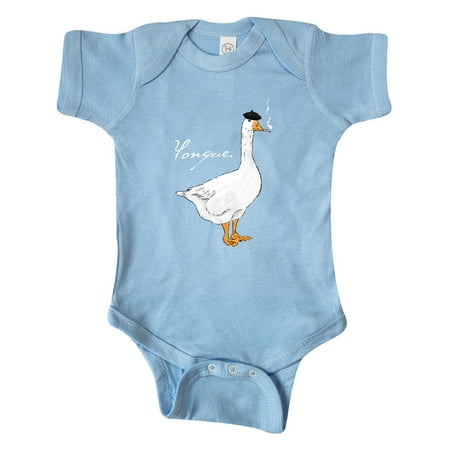 

Inktastic French Goose says Honque! Gift Baby Boy or Baby Girl Bodysuit