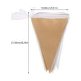 thumbnail image 2 of OFFIGAM 2-Pack Outdoor Triangle Bunting Banner for Garden Parties Family Gatherings and Celebrations, 2 of 8