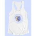 thumbnail image 3 of Under Watercolor Moonlight Racerback Tank Women -Grace Popp Designs, Female x-Small, 3 of 4