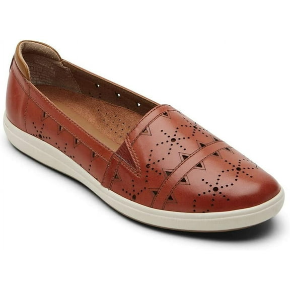Cobb Hill Bailee Slip-on Women's Russet Sneakers 5M