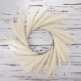 thumbnail image 1 of D-GROEE Faux Pampas Grass Wreath for Home Decor - Modern Wreath - No Shedding, Long Lasting Unique Farmhouse Decor - from Lightweight Cloth, 1 of 4