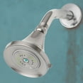 thumbnail image 6 of Niagara Conservation Earth Luxe 3-Spray with 1.75 GPM 3.35 in. Wall Mount Adjustable Fixed Shower Head - Brushed Nickel, 6 of 6