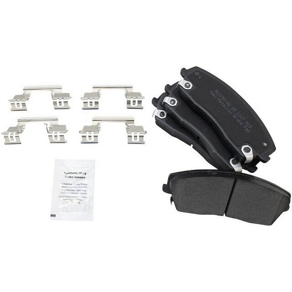 Front Brake Pad Set - Compatible with 2005 - 2010, 2012 - 2020 Chrysler 300 RWD 2006 2007 2008 2009 2013 2014 2015 2016 2017 2018 2019