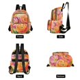 thumbnail image 4 of FORMRS Mini Backpack Purse for Women Travel Daypack Casual Shoulder Bag, Pink Abstract Floral, 4 of 7