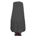 thumbnail image 4 of Weatherproof 210D Oxford Fabric Fountain & Statue Protector Cover - UV Resistant, Windproof, Rainproof with Adjustable Drawstring - Lightweight, Foldable & Easy to Clean - Black, 36x42 inches, 4 of 6