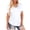 White, variant on Kixjoy Plus Size Tunic Tops for Women Fashion Short Sleeve Loose Fit Shirts Basic Wear with Leggings V Neck Blouse Casual Business Summer Blouses for Women, Brown L
