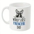 thumbnail image 1 of 1pc, Frenchie Bulldog Mug, Dog Lover Gift, Frenchie Owner Present, Gift For Dad, Gift For Father, 1 of 6