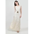 thumbnail image 5 of Maxi vestido con detalle metalico Roman Fashion /Juvenil, 11038 (Arena) beige M, 5 of 5