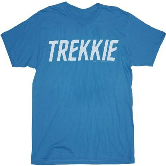 Star Trek Trekkie Adult Turquoise T-Shirt
