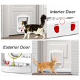 thumbnail image 3 of Puerta para gatos HIDROSIL para puerta con llaves magnéticas para collar, 3 of 4