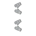 thumbnail image 4 of Sonducket 1 par de manoplas para niños, manopla para mantener el calor, cubierta gruesa para los dedos, accesorio de ropa para niños con Color simple gris claro 2piezas Sonducket CBP205287, 4 of 6