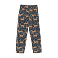 thumbnail image 5 of Xecao Reindeer Men's Straight Lounge Pajama Pants: The Ultimate in Comfortable Sleepwear, 5 of 9
