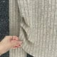 thumbnail image 3 of Suéter de cuello en V de tejido de punto simple de primavera y otoño, camisa de fondo, suéter de moda para mujer, 3 of 5