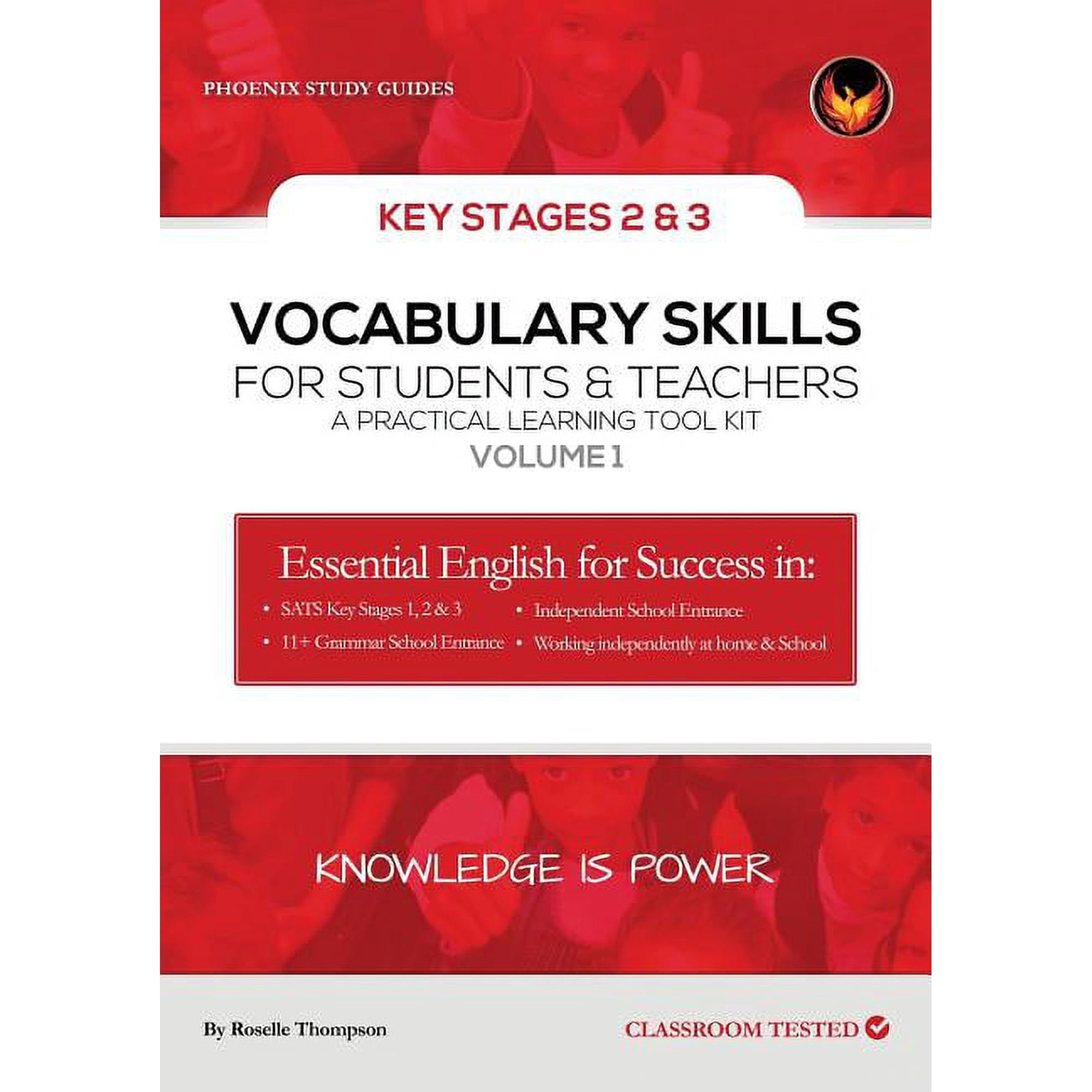 Phoenix Study Guides - Vocabulary Vocabulary Skills for Students & Teachers: A Practical Learning Toolkit Book VOLUM (Paperback)
